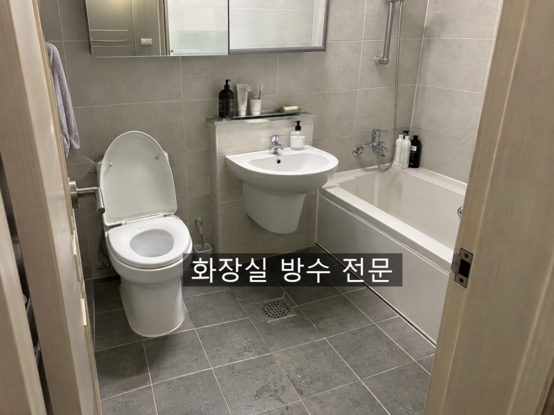 달성군 현풍읍 방수공사, 아파트 욕실 누수 타일 뜯기 전에 확인하세요