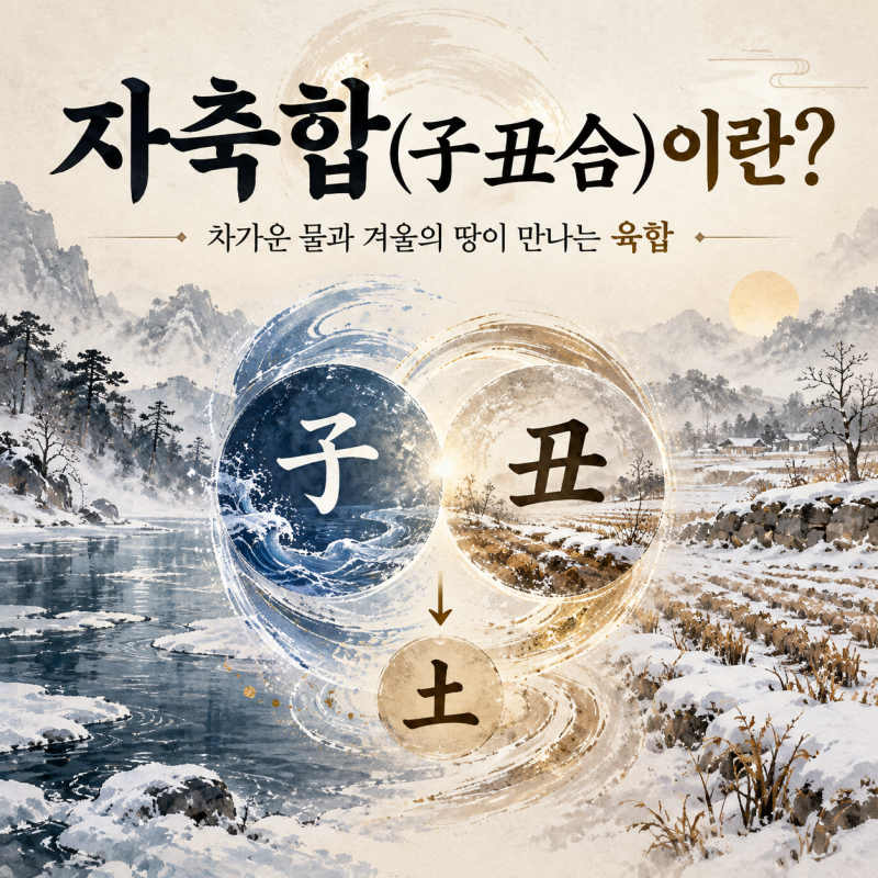 자축합(子丑合)이란?