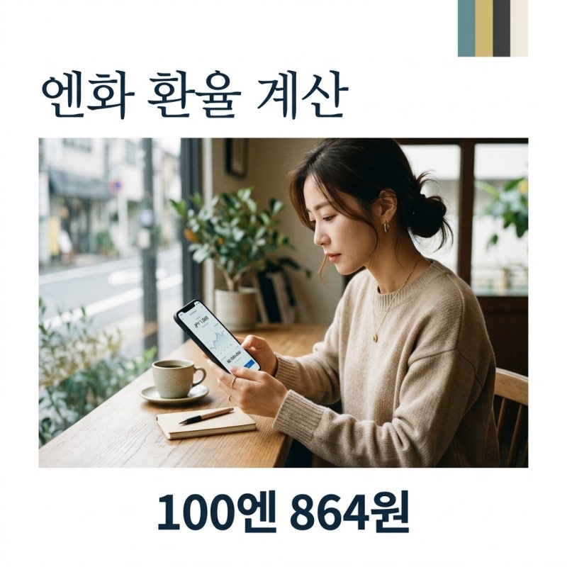 엔화 환율 계산기 없이 1초 만에 확인하는 법 (2026년 9월 최신)