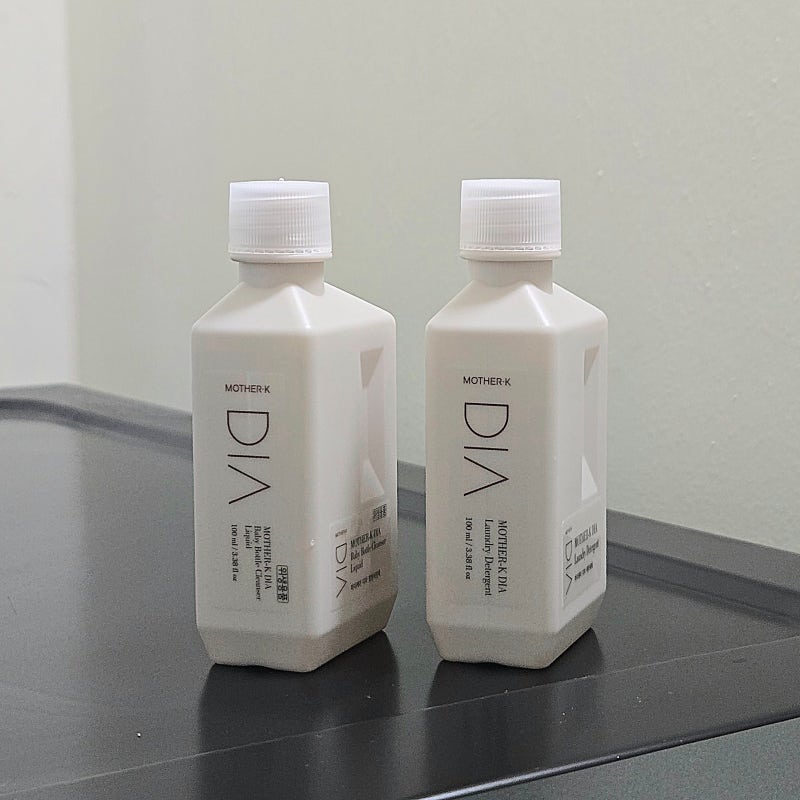마더케이디아 DIA 트라이얼 키트 : 아기세제와 젖병세정제 100ml 미니어처로 먼저 사용해봐요. ....