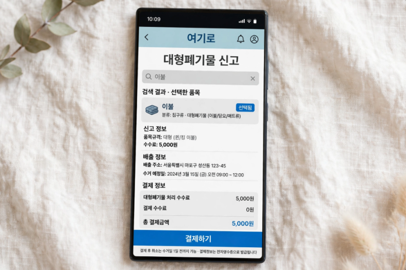 [2026] 이불 버리는 방법 4가지 | 이사 후 겨울이불 버리다 과태료 100만원 낼 뻔한 후기