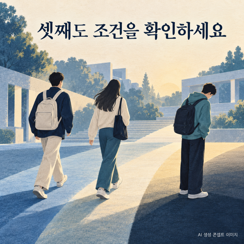 2026 다자녀 국가장학금, 셋째만 전액일까? 자녀 순서·지원구간별 차이