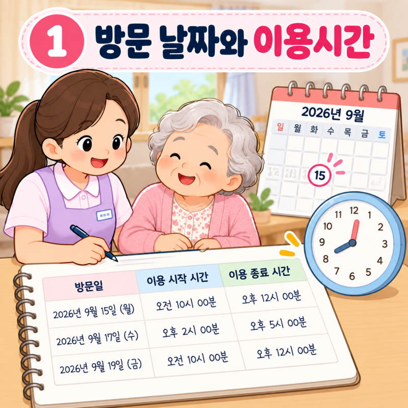 군산 방문요양, 방문요양 기록지는 왜 작성할까요?