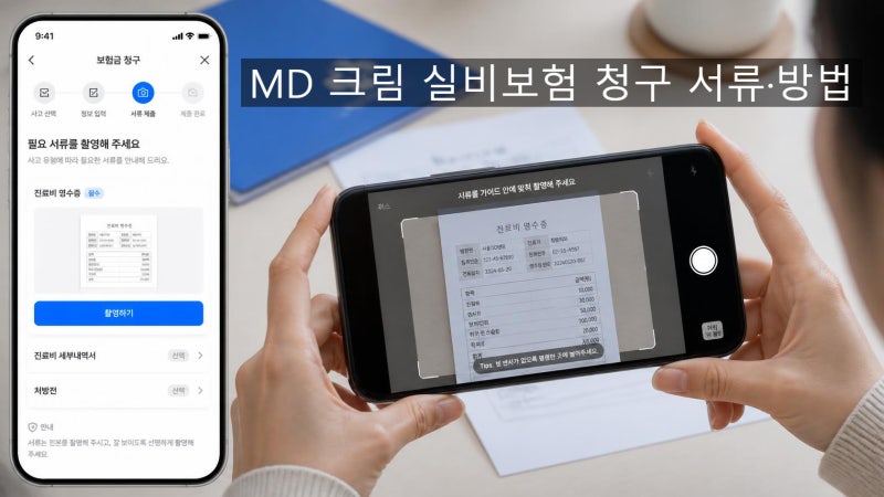 MD 크림 실비보험 청구 서류·방법｜원내 도포 및 지급 거절 방지 팁