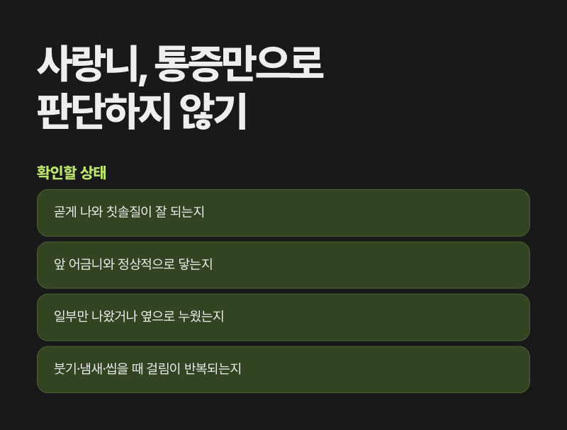 마산동 치과 사랑니발치, 뽑기 전 걱정될까요?