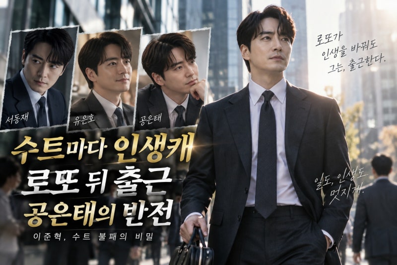 이준혁 수트 불패의 비밀, 로또 1등 공은태까지 인생 캐릭터 경신