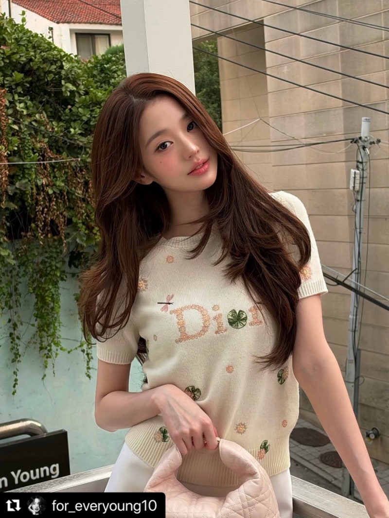 장원영 Dior 디올 글로벌 앰버서더 되나?