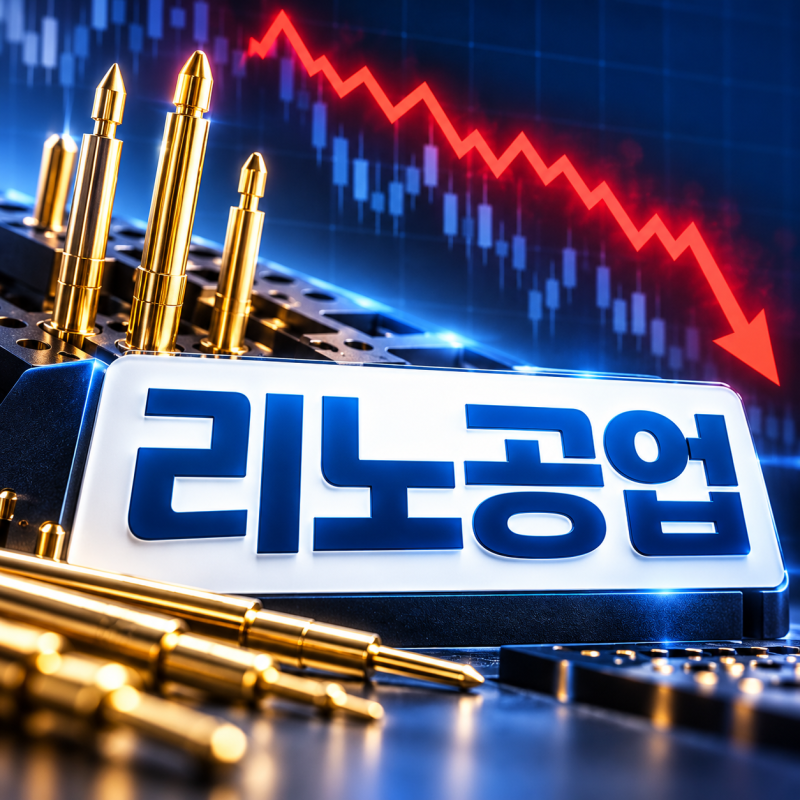 "영업이익률 51% 찍었는데 주가는 -42%?"… 리노공업 주주들 속타는 진짜 이유