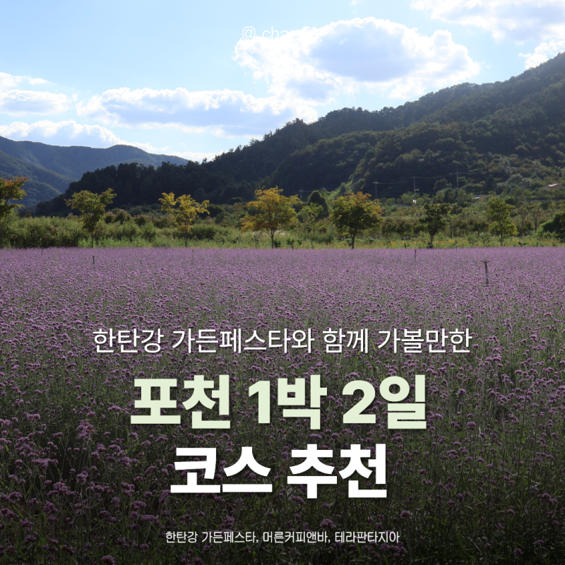 포천 한탄강 가든페스타와 함께 가볼만한 1박2일 코스 추천 :: 한탄강 가든페스타, 머른커피....