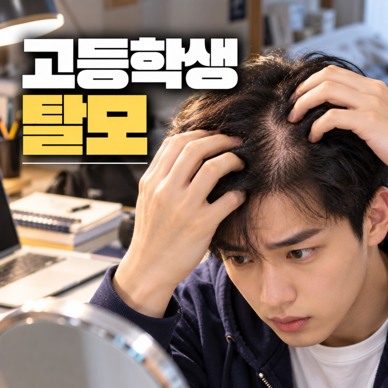 고등학생탈모 약 병원 관리 원인 여자 영양제