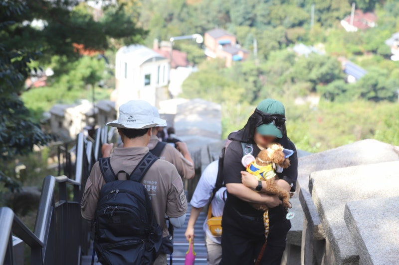 북악산, 북한산 둘레길 이어 걷기