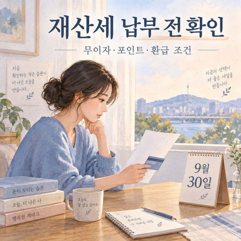 "적립도 안 되면 왜 카드로 내나" 재산세 납부 이유