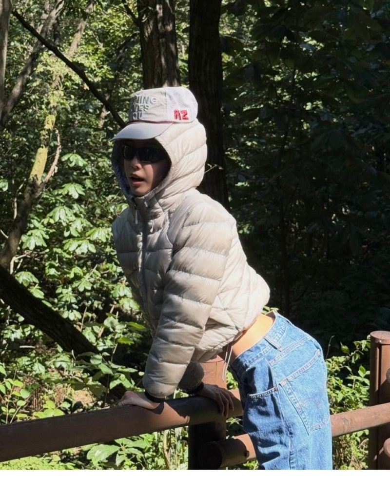 경량패딩 다 거기서 거기? 휠라 에어플로우 손나은 차정원 핏 보니