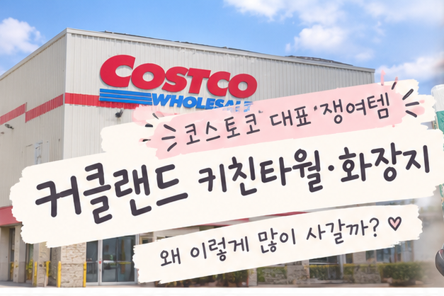 코스트코 장보기 쟁여템 인기템 추천｜카트에 무조검 담겨있는 그 커클랜드 키친타월·화장....