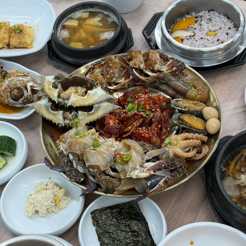 양산 맛집 더도게장 통도사 맛집 추천 한정식 밥집 가족외식