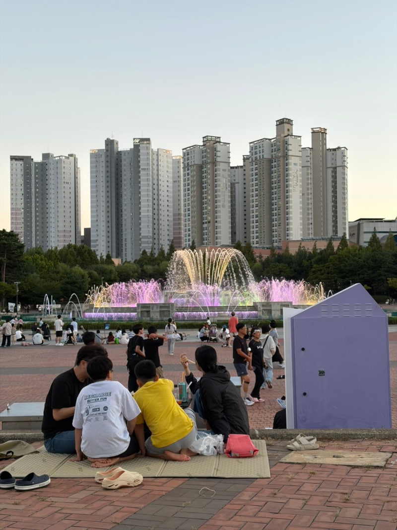 [경기 고양] 일산 호수공원 노래하는 분수 | 아기와 함께 피크닉