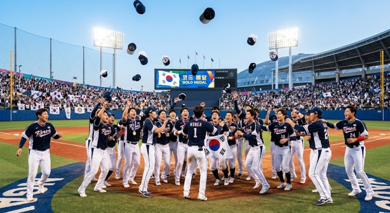 "아시안게임 야구 군면제 선수 명단" 총정리 및 병역혜택 조건