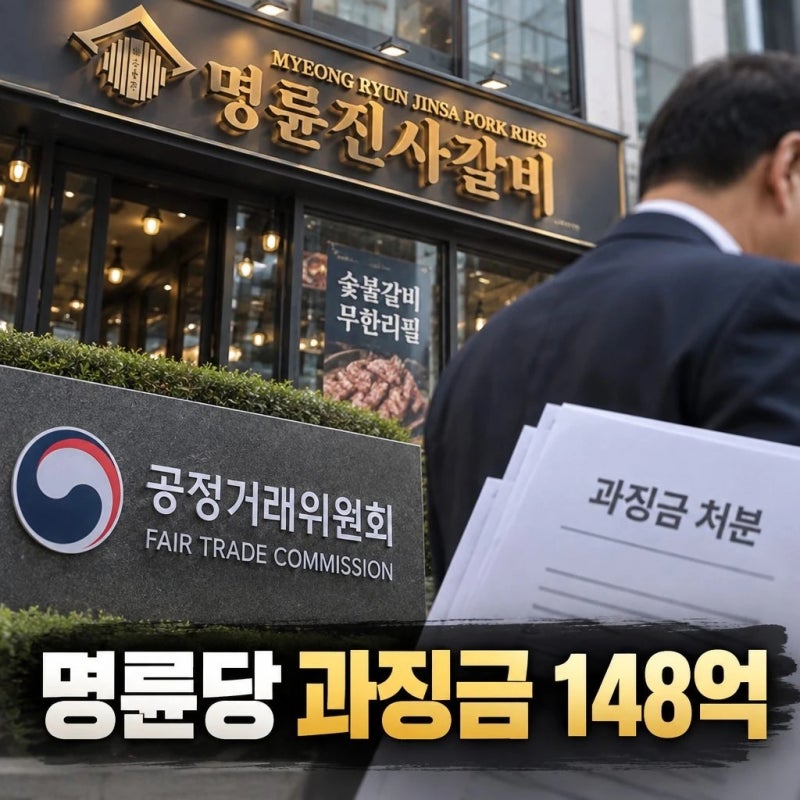 공정위 명륜당 이종근 회장 고발 과징금 148억 논란
