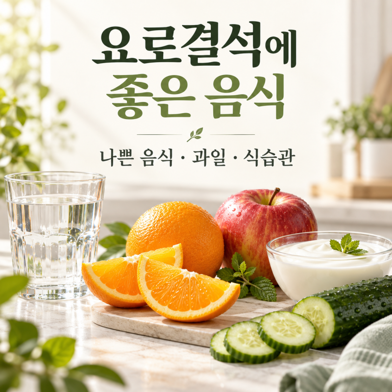 요로결석에 좋은 음식과 나쁜 음식, 과일부터 식습관까지 정리