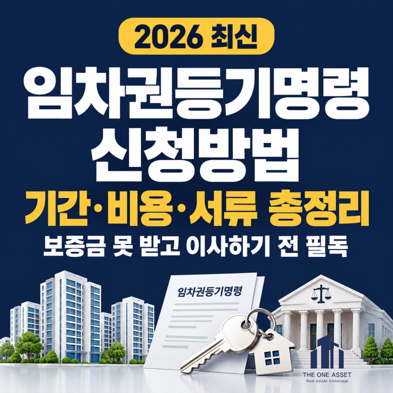 임차권등기명령 신청방법｜기간·비용·서류, 보증금 못 받고 이사하기 전 꼭 확인할 것