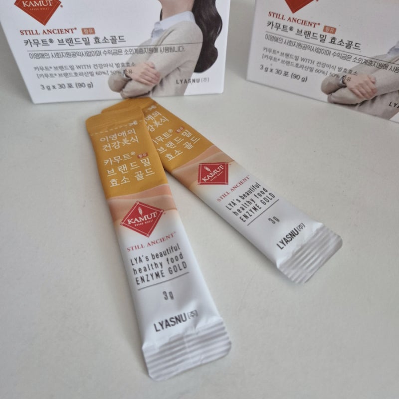 추석 이후 관리할 때 챙겨 먹는 이영애 건강미식 카무트효소 후기