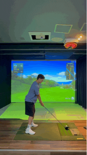 삼성역 스크린골프 골프존파크대치삼성역점 NX PLUS 후기｜넓은 룸에 주차까지 편한 곳