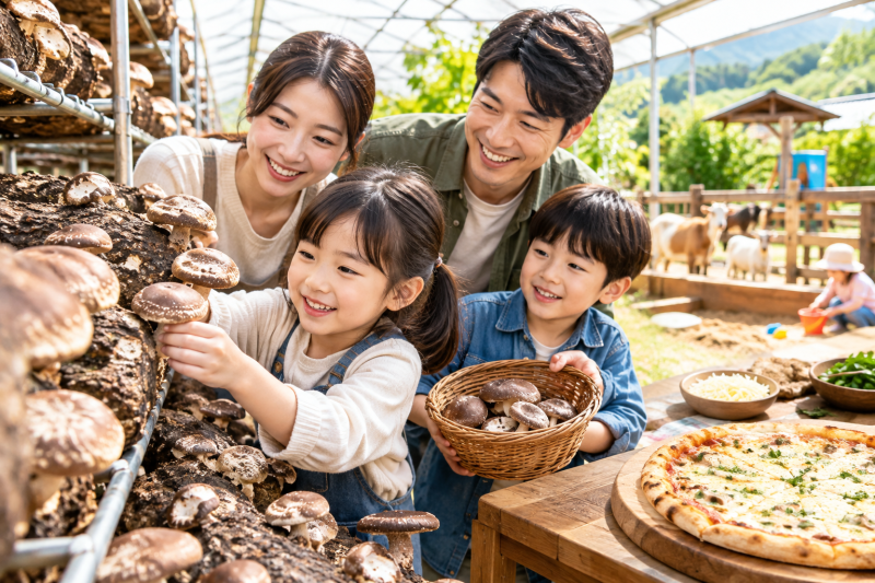 부산 기장 버섯농장 아이와 가볼만한곳 표고버섯 수확부터 피자 만들기 체험 총정리