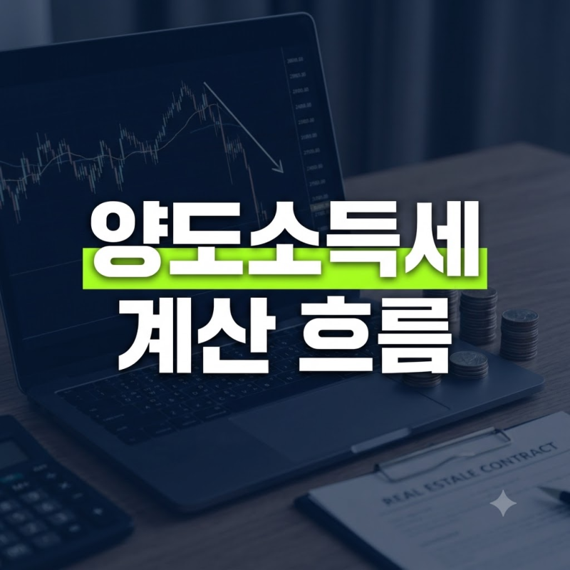 양도소득세 계산 방법: 양도차익부터 최종 납부세액까지 단계별 총정리