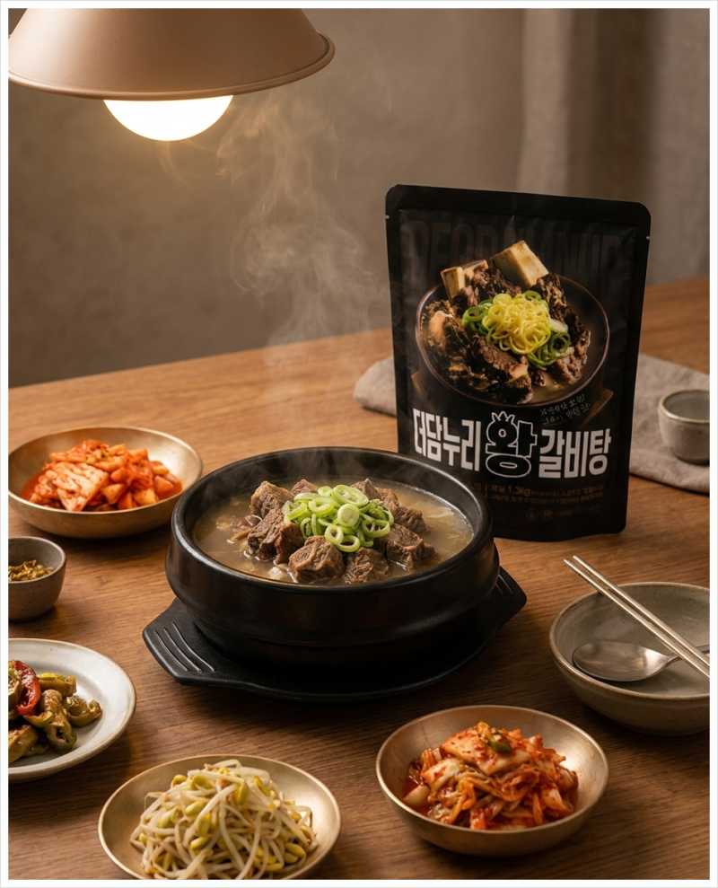 갈비탕 밀키트 추천, 더담누리 밀키트 후기
