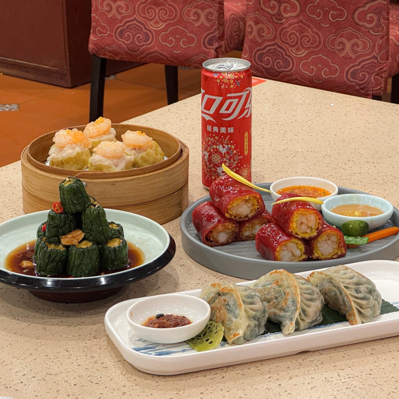 상하이 신천지 맛집 점도덕 환위후이점 (点都德) 필수 추천 메뉴 딤섬 홍미창펀 후기