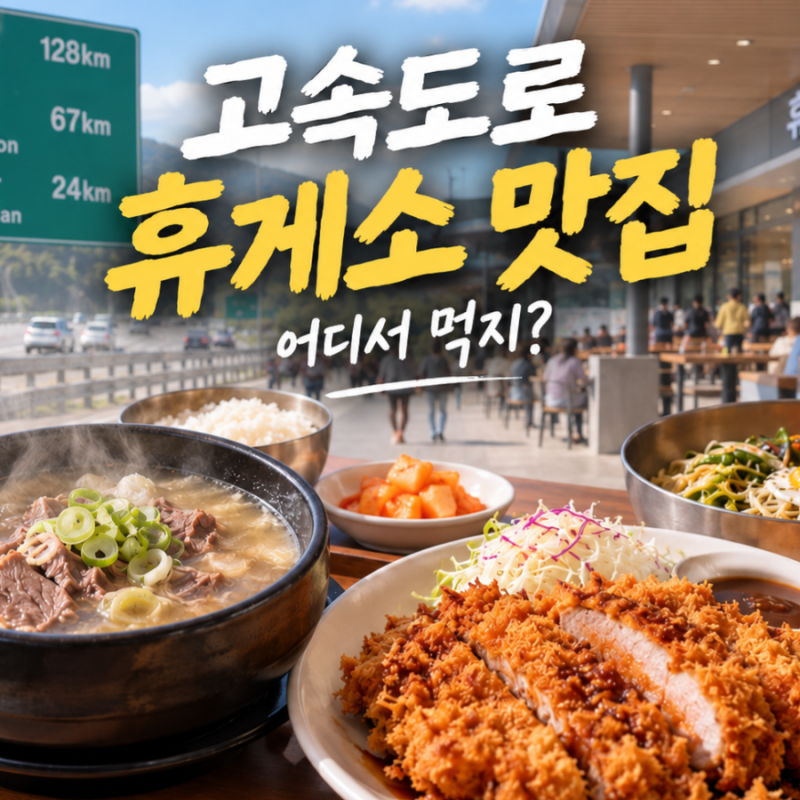전국 고속도로 휴게소 맛집 총정리|경부,영동,중부내륙 휴게소 대표음식 추천