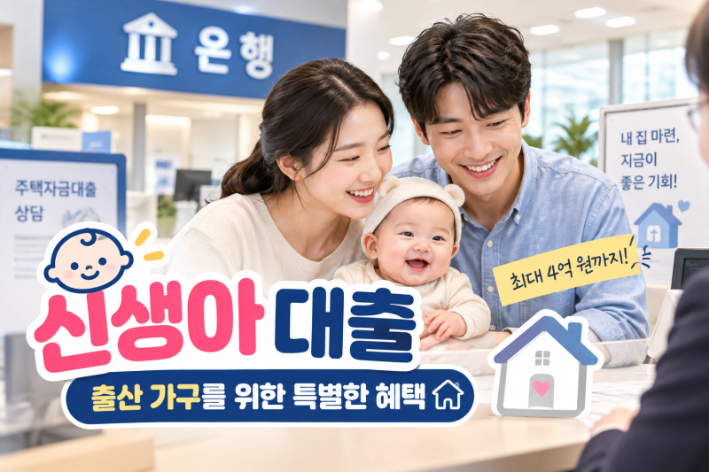 10월 19일부터 신혼부부 대출 달라진다! 주택 구입시 활용할 수 있는 대출 종류