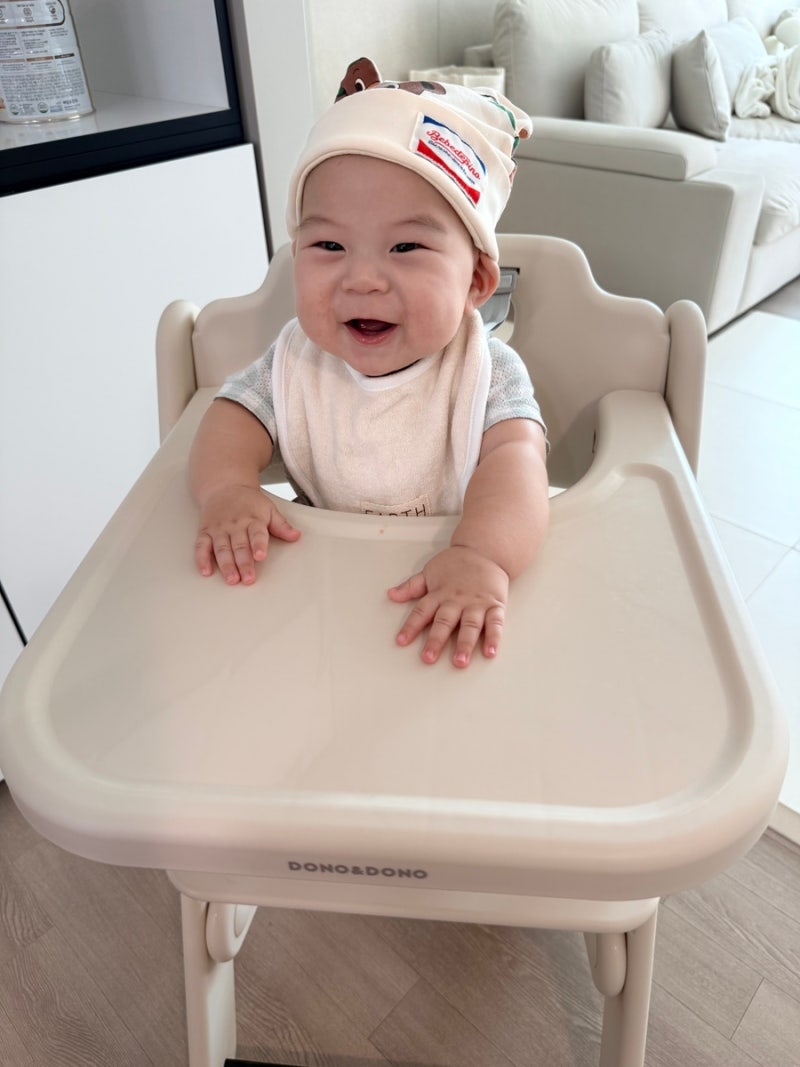 6개월 아기 이유식의자 추천 도노도노 하이체어 원목 대신 선택한 이유