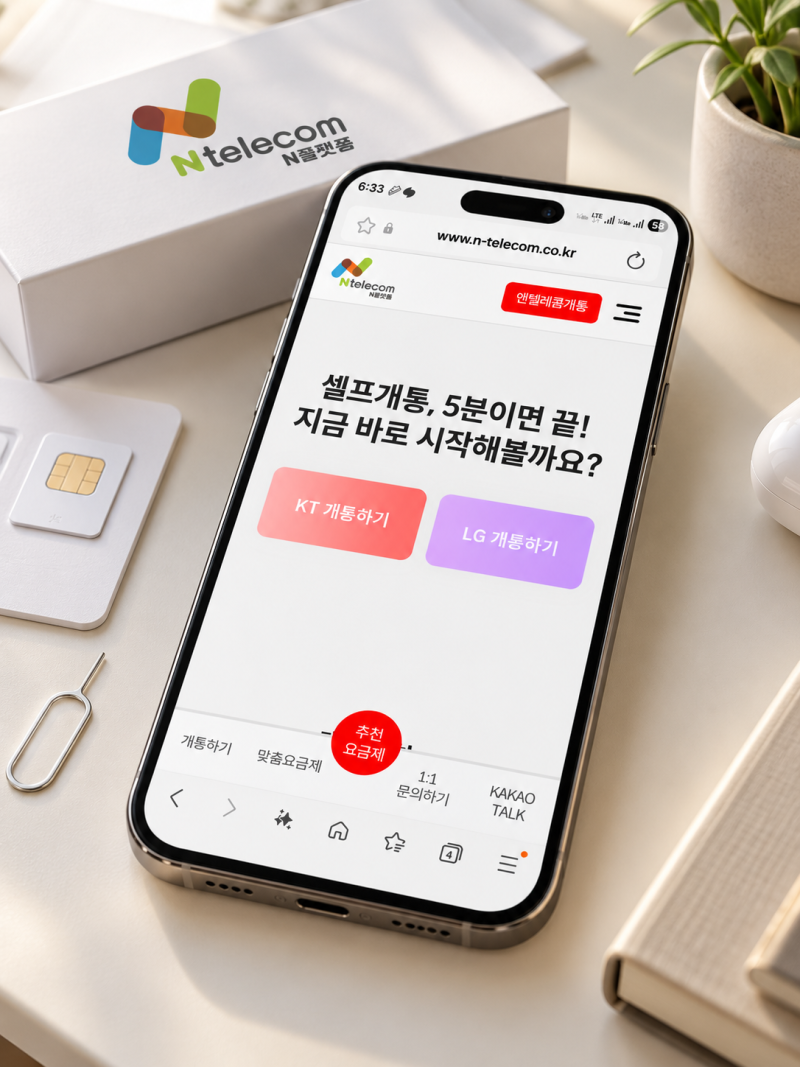 SKT 휴대폰에 KT 선불유심 넣어도 될까? 개통방법 총정리!