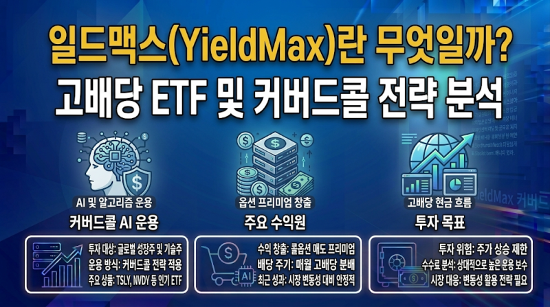 일드맥스란 무엇일까? 엔비디아·테슬라로 배당 투자 하는 방법