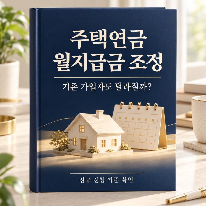 주택연금 월지급금 조정, 기존 가입자도 달라질까?｜신규 신청 기준 확인