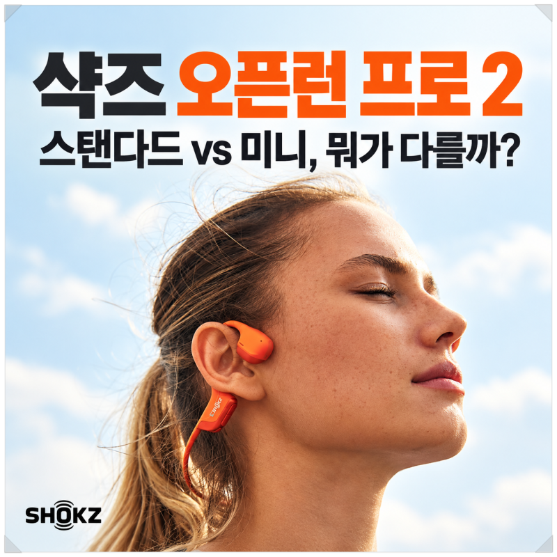 샥즈 오픈런 프로 2 스탠다드 vs 미니 차이, 스펙·단점까지 정리
