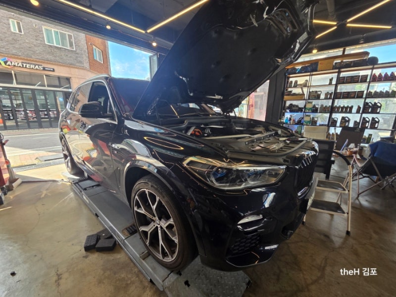 BMW X5 45e 엔진오일 교환, 0W20 대신 0W30을 선택한 이유