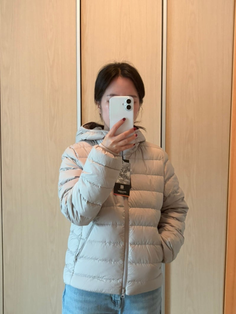 경량패딩 무신사 스탠다드 우먼즈 후디드 라이트 다운 재킷 XS 로 결정한 이유
