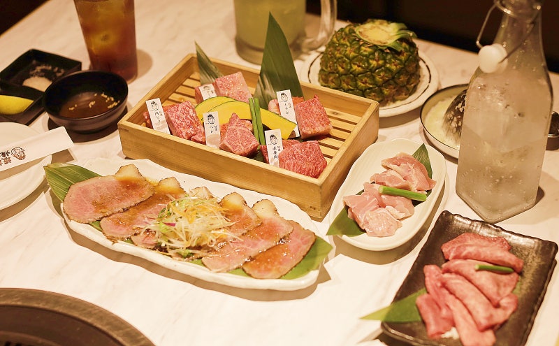 오사카 난바 야키니쿠 맛집 추천 흑모와규 이타마에 야키니쿠 잇코우