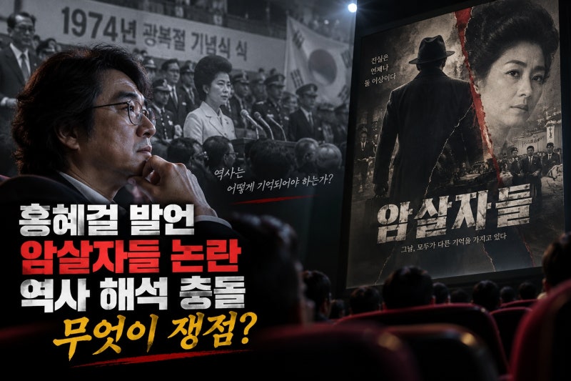 홍혜걸이 불편하다고 한 영화 암살자들, 육영수 사건 논란의 핵심 정리