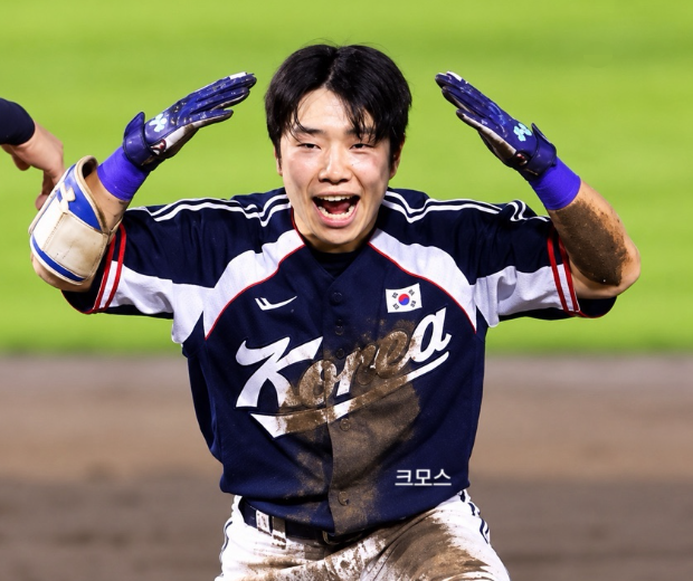 “군 문제도 해결 FA 시장에 나오면 여러 구단 달려들겠네” 26세 국가대표 중견수 김지찬, 삼....