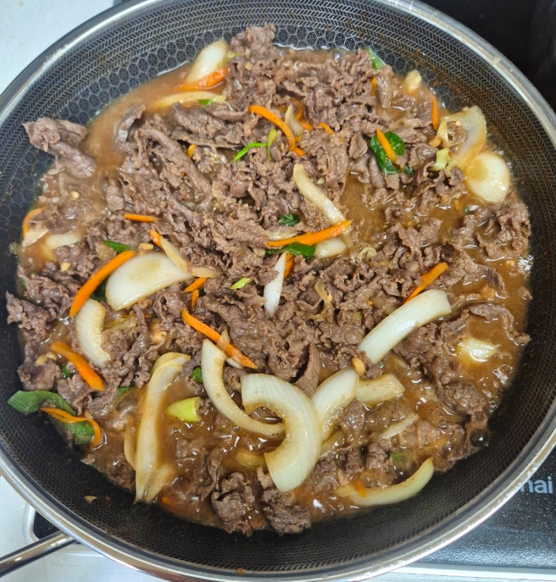 한우 불고기 레시피｜명절 선물 받은 한우로 후다닥 소불고기 만들기
