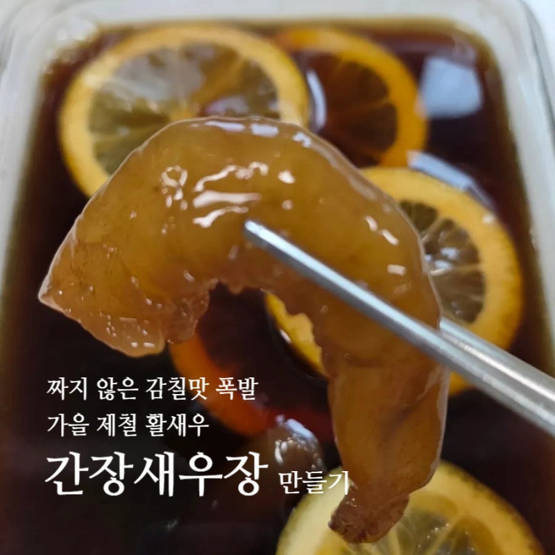 간장새우장 만드는 법, 가을 활새우 2kg 흰다리새우 손질과 비리지 않은 새우장 간장물 비법 ....