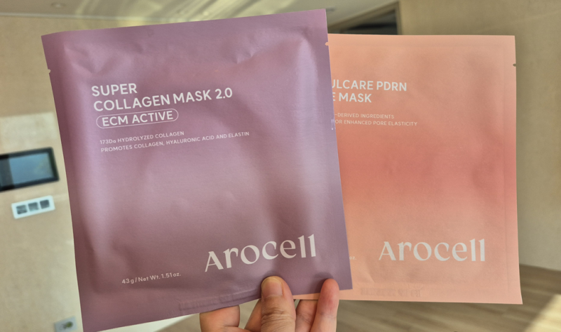 아로셀 슈퍼 콜라겐 마스크 2.0 ECM ACTIVE | 올영 추천 광증폭팩 올리브영 마스크팩 후기