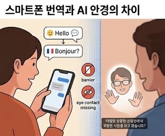 언어 장벽의 종말? AI 안경이 진짜 통역사를 대신할 수 있을까
