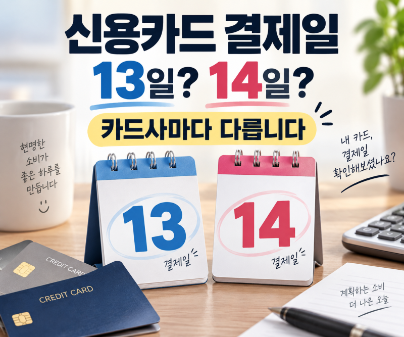 신용카드 결제일 추천｜전월 1일~말일 사용액 맞추려면 며칠이 좋을까?