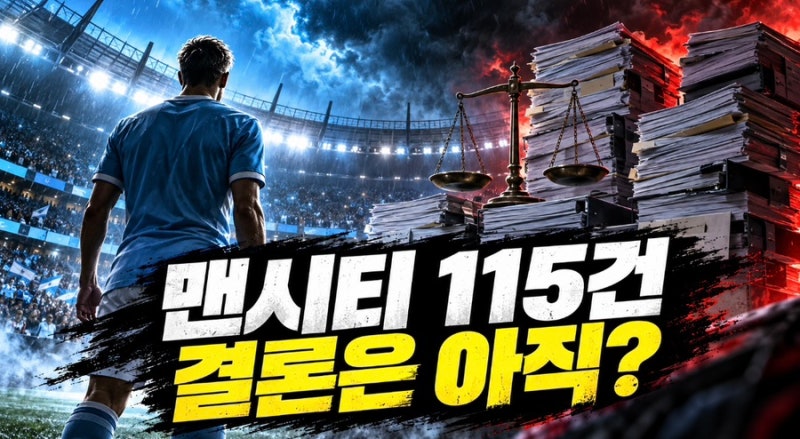 맨시티 115건 사건, 강등까지 갈까? 지금 상황 쉽게 정리해봤습니다