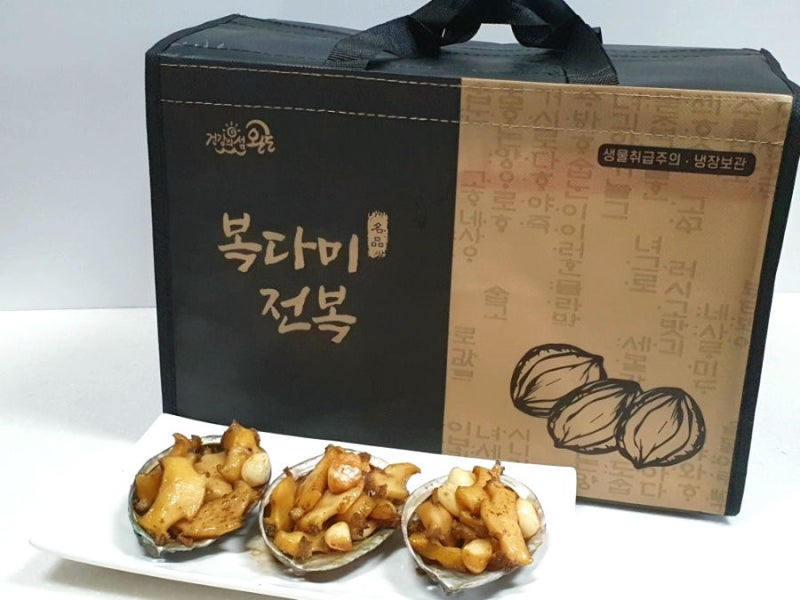 완도 산지 직송 전복선물세트로 만든 명절용 전복간장조림 레시피
