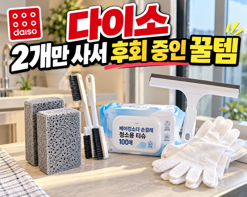 다이소 2개만 사서 후회 중인 꿀템?｜여러 개 사둘 만한 추천템 5가지